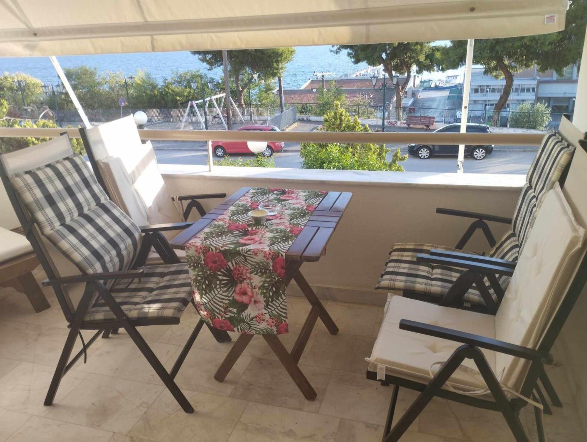 Seaview To Olympus, Sunny, Cosy Apartment Nea Michaniona Buitenkant foto