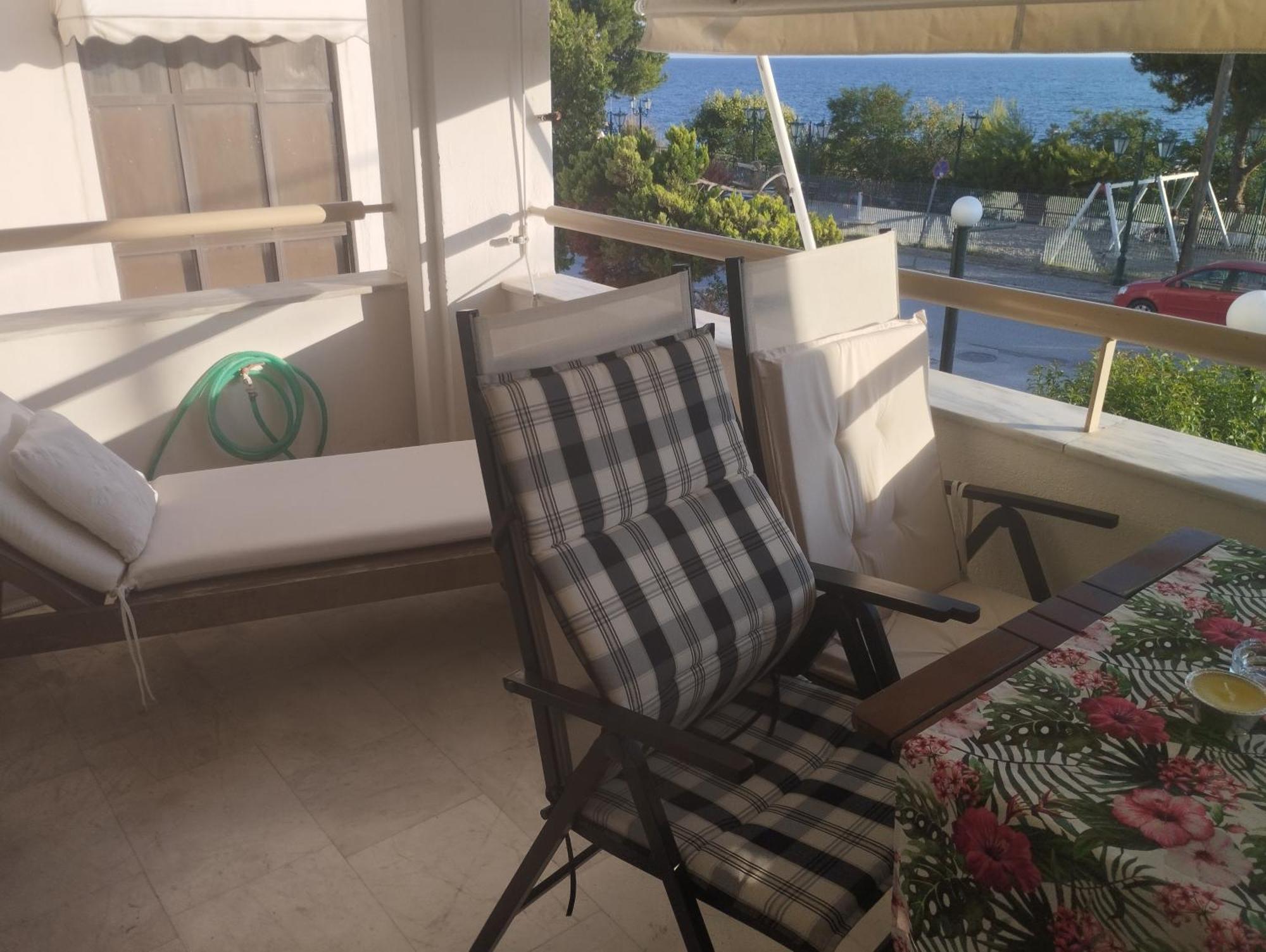 Seaview To Olympus, Sunny, Cosy Apartment Nea Michaniona Buitenkant foto